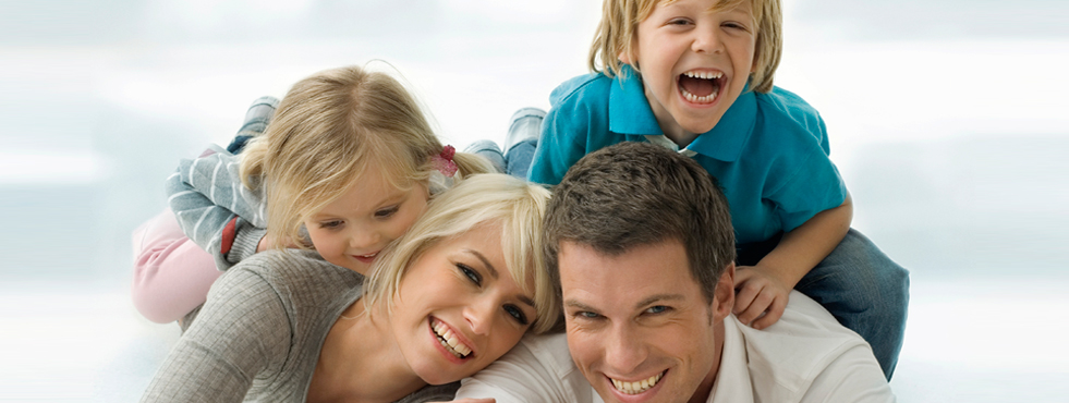 Beautiful smile transformation